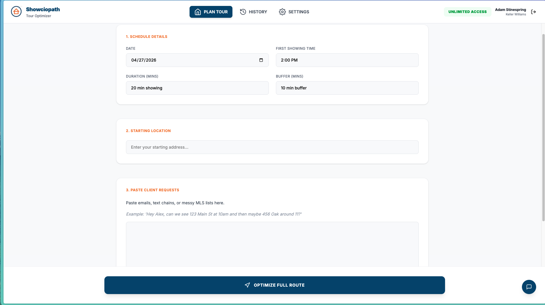 Showciopath screenshot