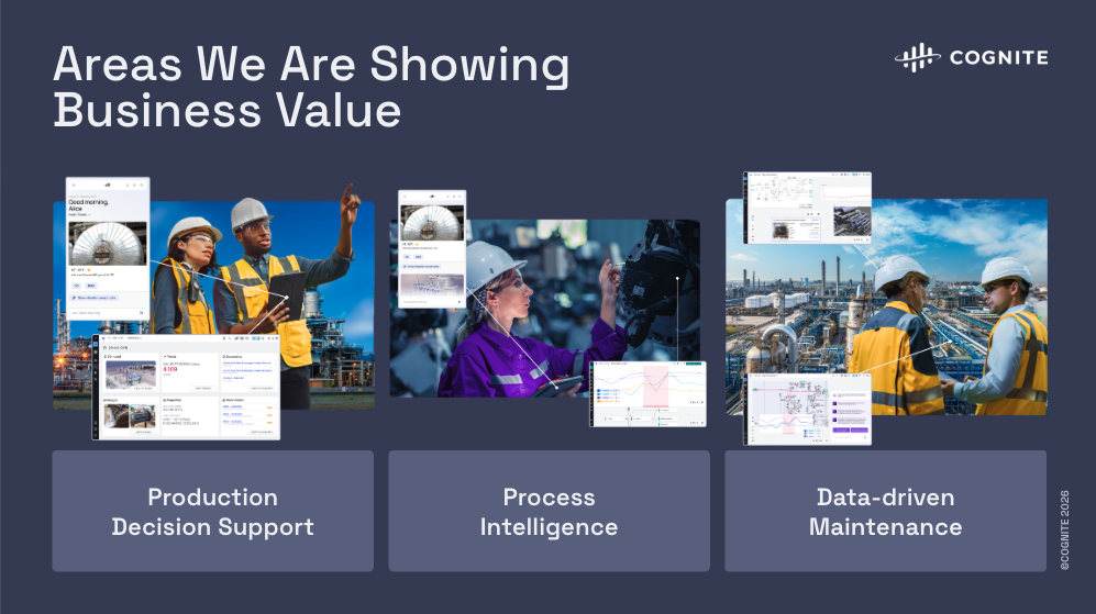 The Cognite AI & Data Platform screenshot