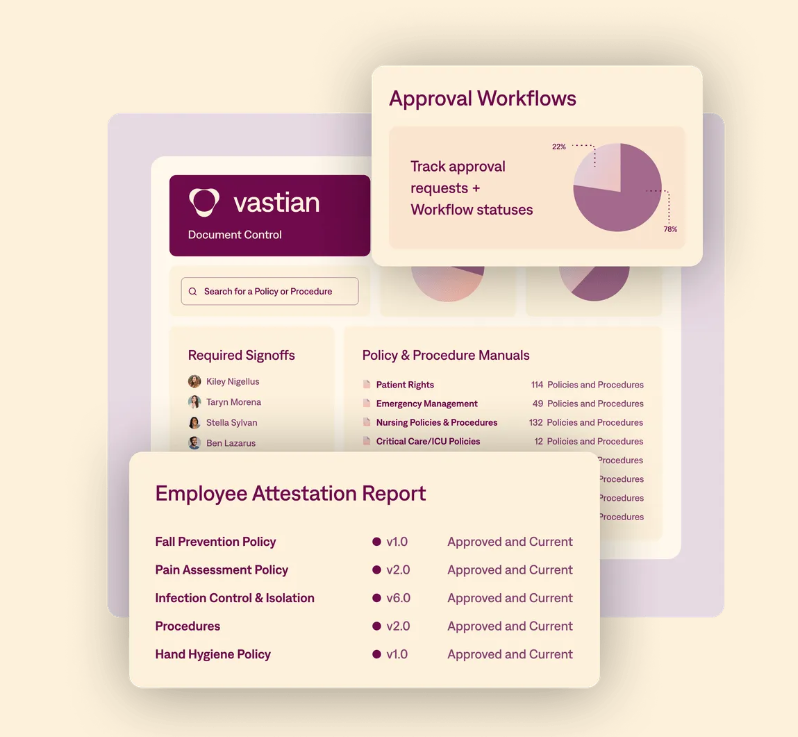 Vastian Document Control screenshot