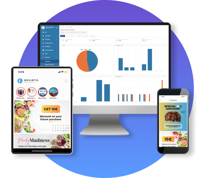 Sparta Loyalty Platform screenshot