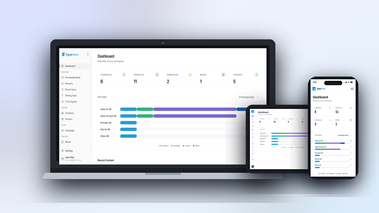 Typehero screenshot