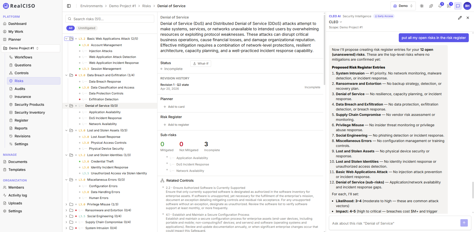 RealCISO VCISO GRC Platform Reviews 2026 Details Pricing 