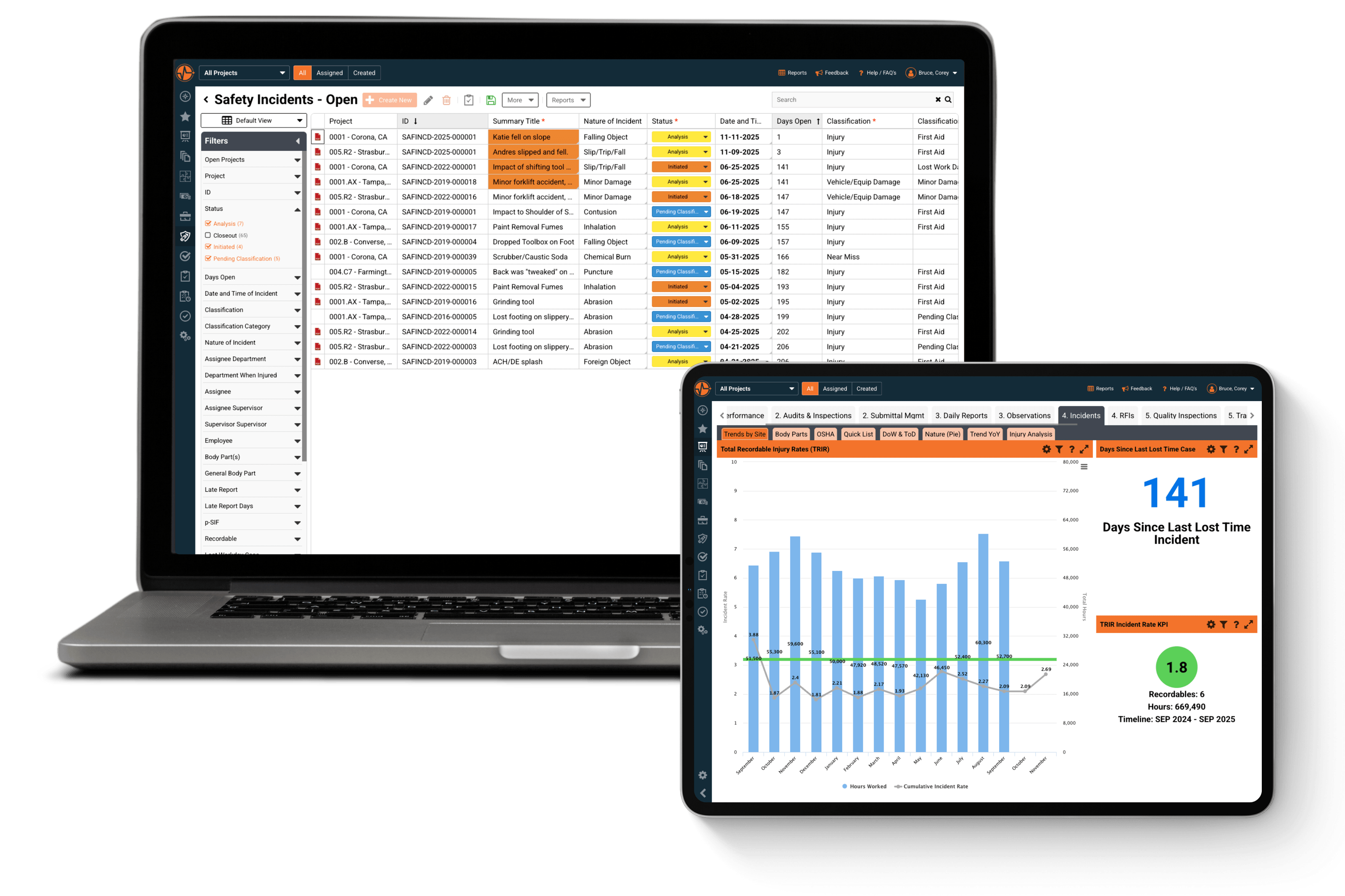 SafetyIQ screenshot
