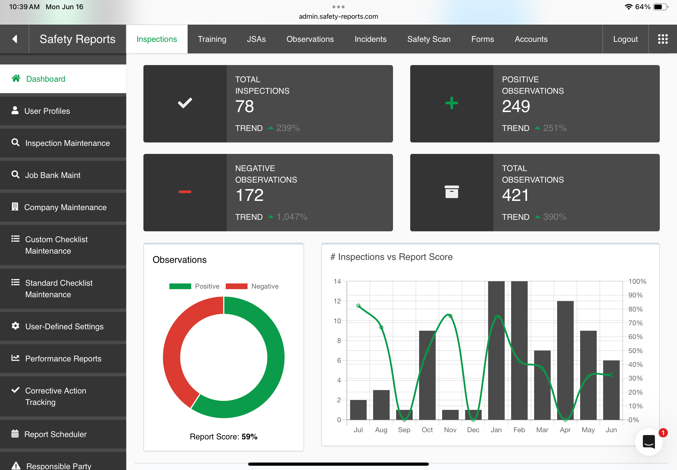 SafetyReports screenshot