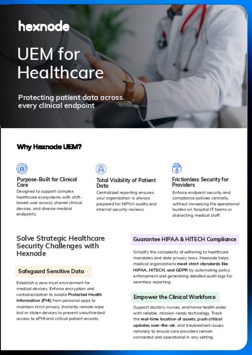 Hexnode UEM Reviews 2026: Details, Pricing, & Features | G2