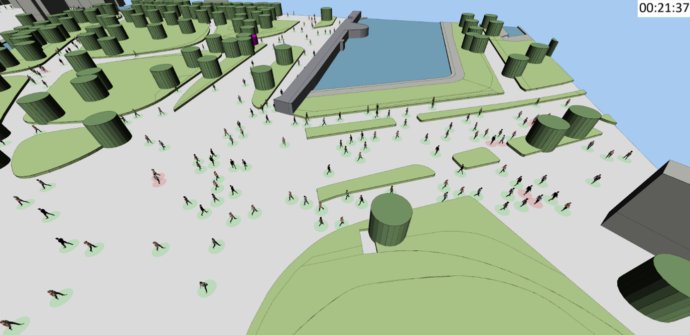 Pedestrian Dynamics screenshot