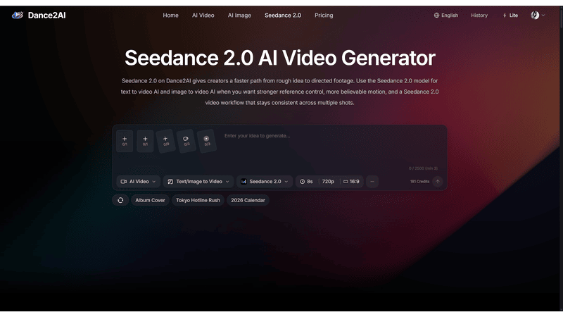 Dance2AI screenshot