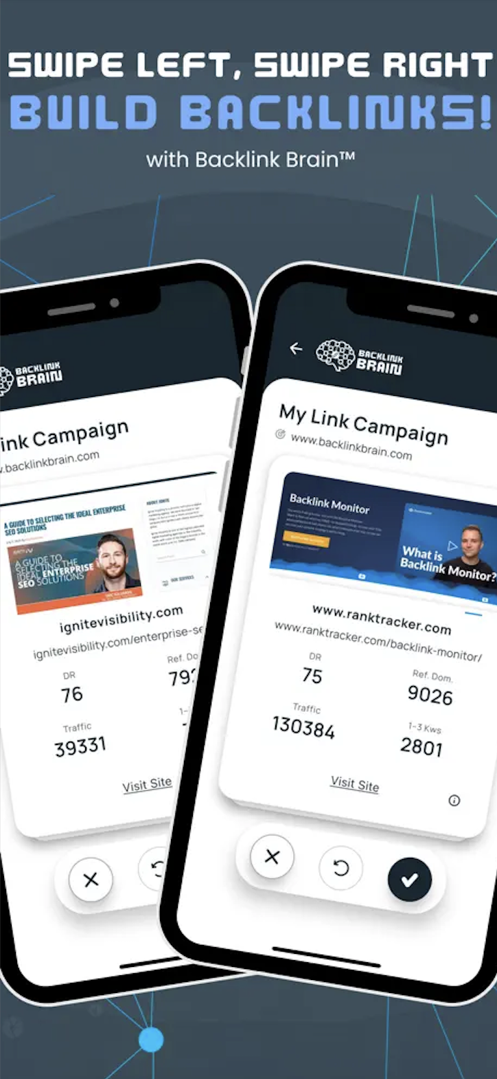 Backlink Brain screenshot