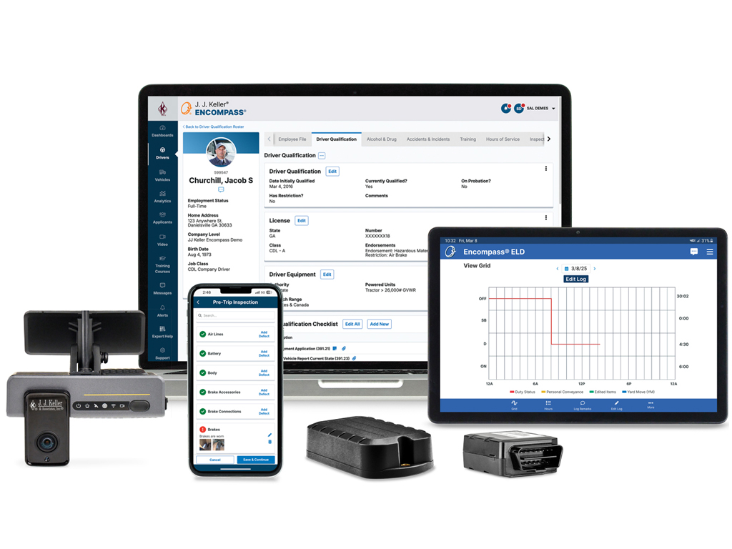 J. J. Keller® Technology Solutions screenshot