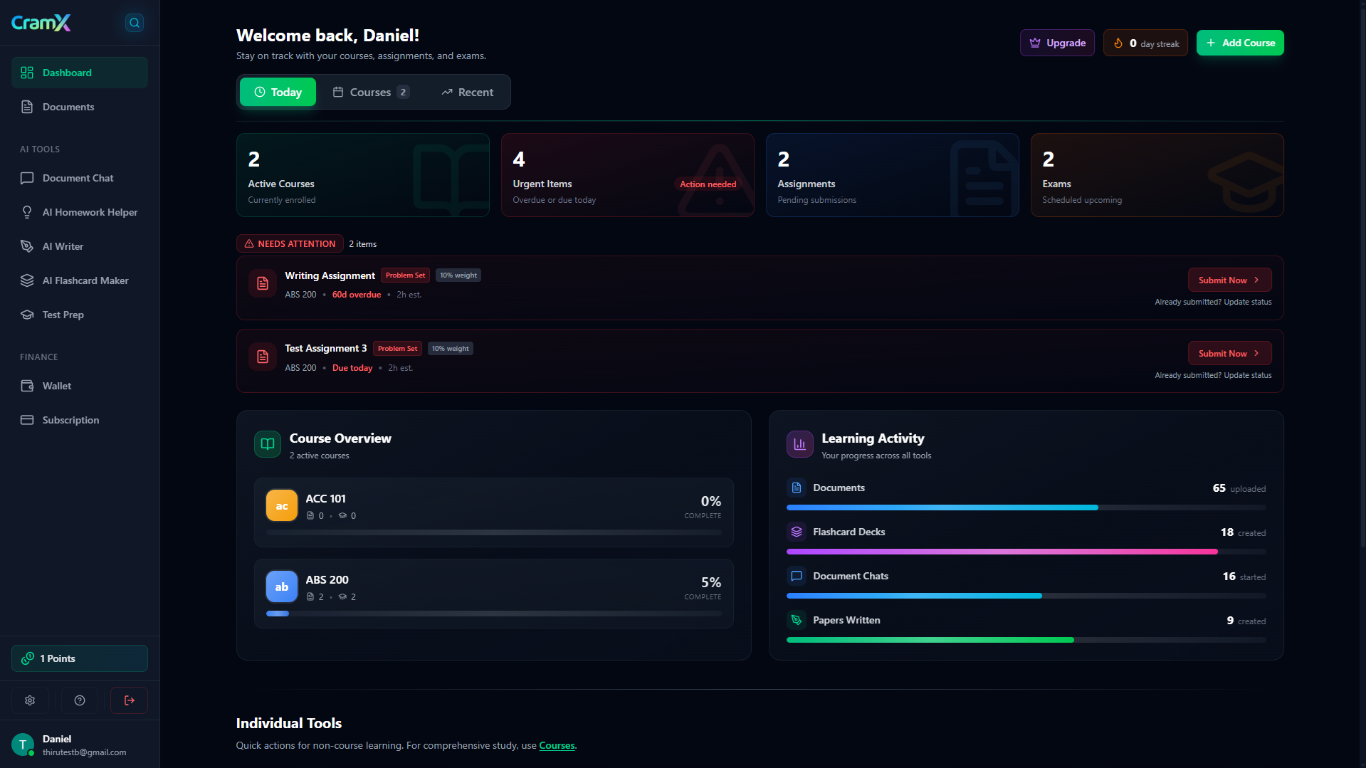 CramX screenshot