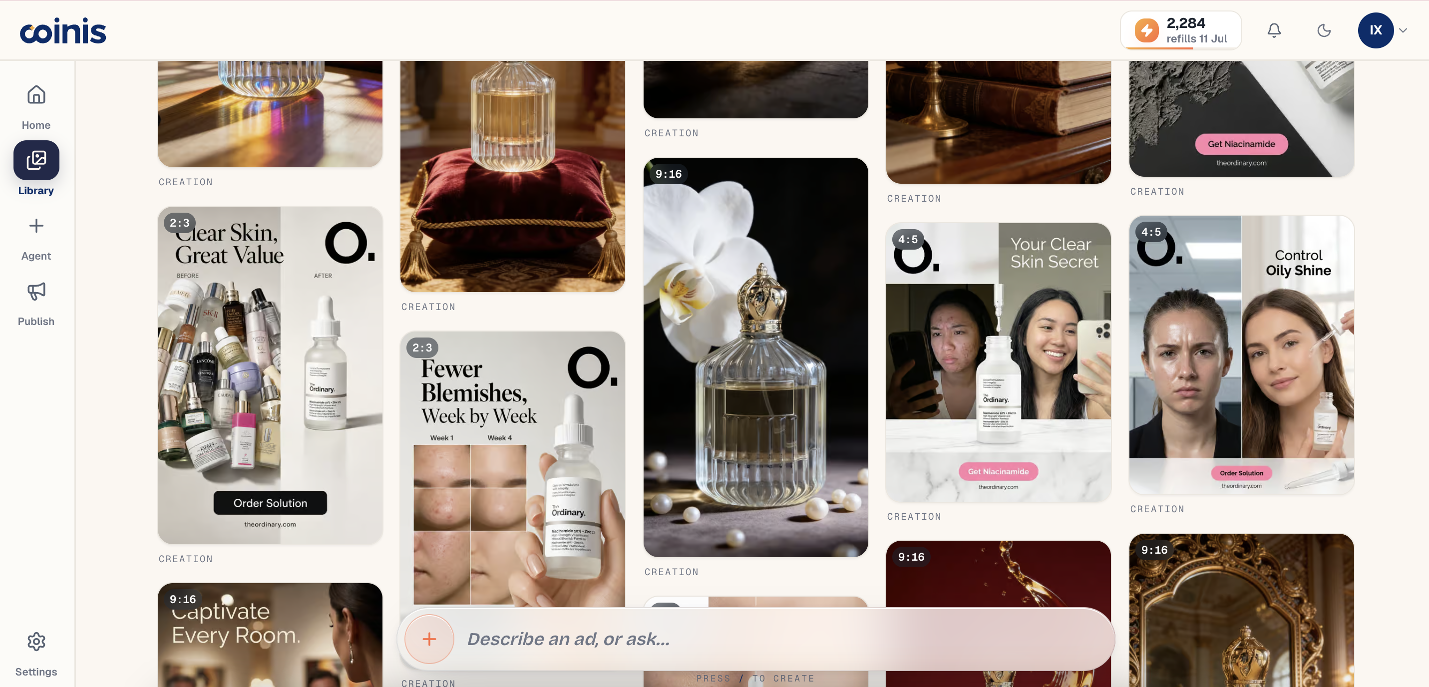 Coinis screenshot