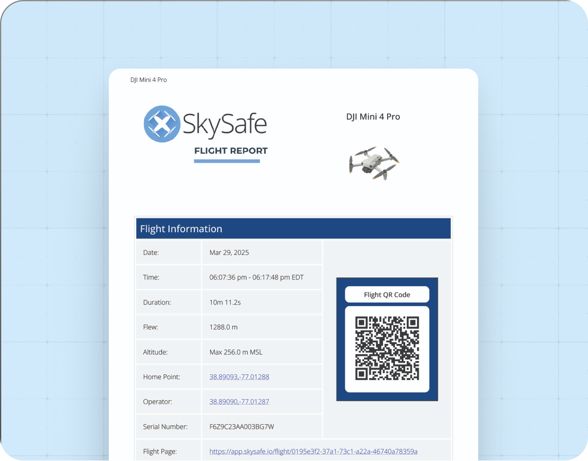 SkySafe screenshot