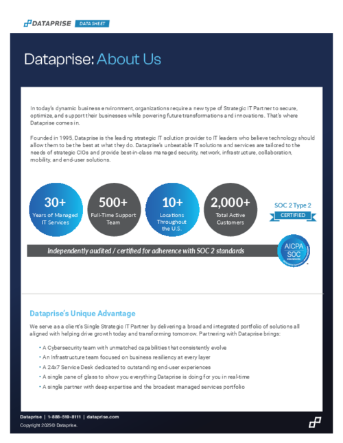 Dataprise Reviews 2026: Details, Pricing, & Features | G2