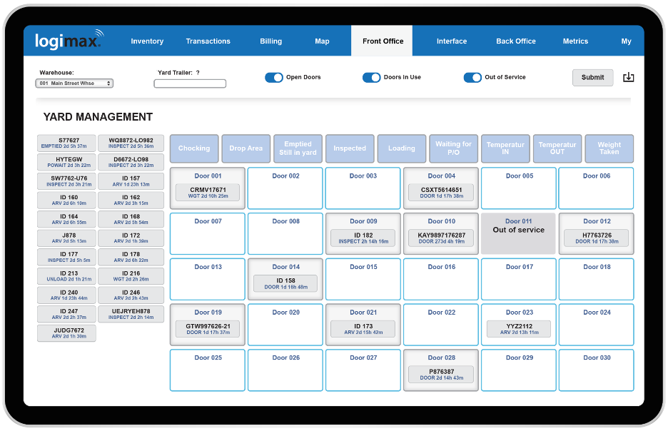 Logimax WMS screenshot