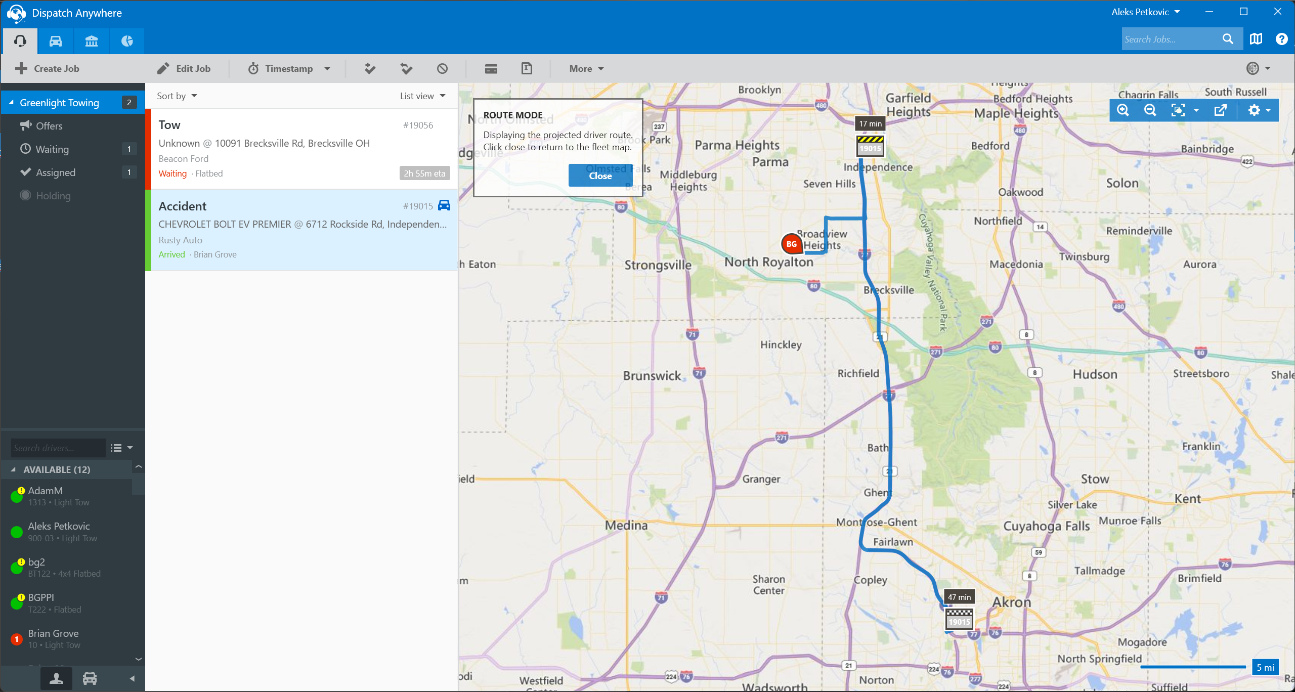 Dispatch Anywhere screenshot