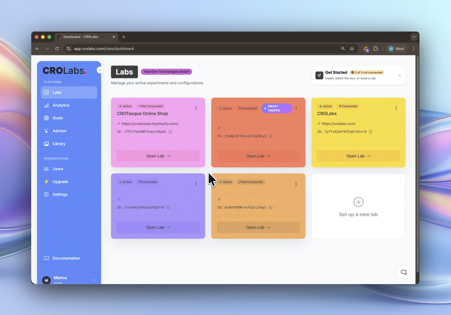 CROLabs screenshot