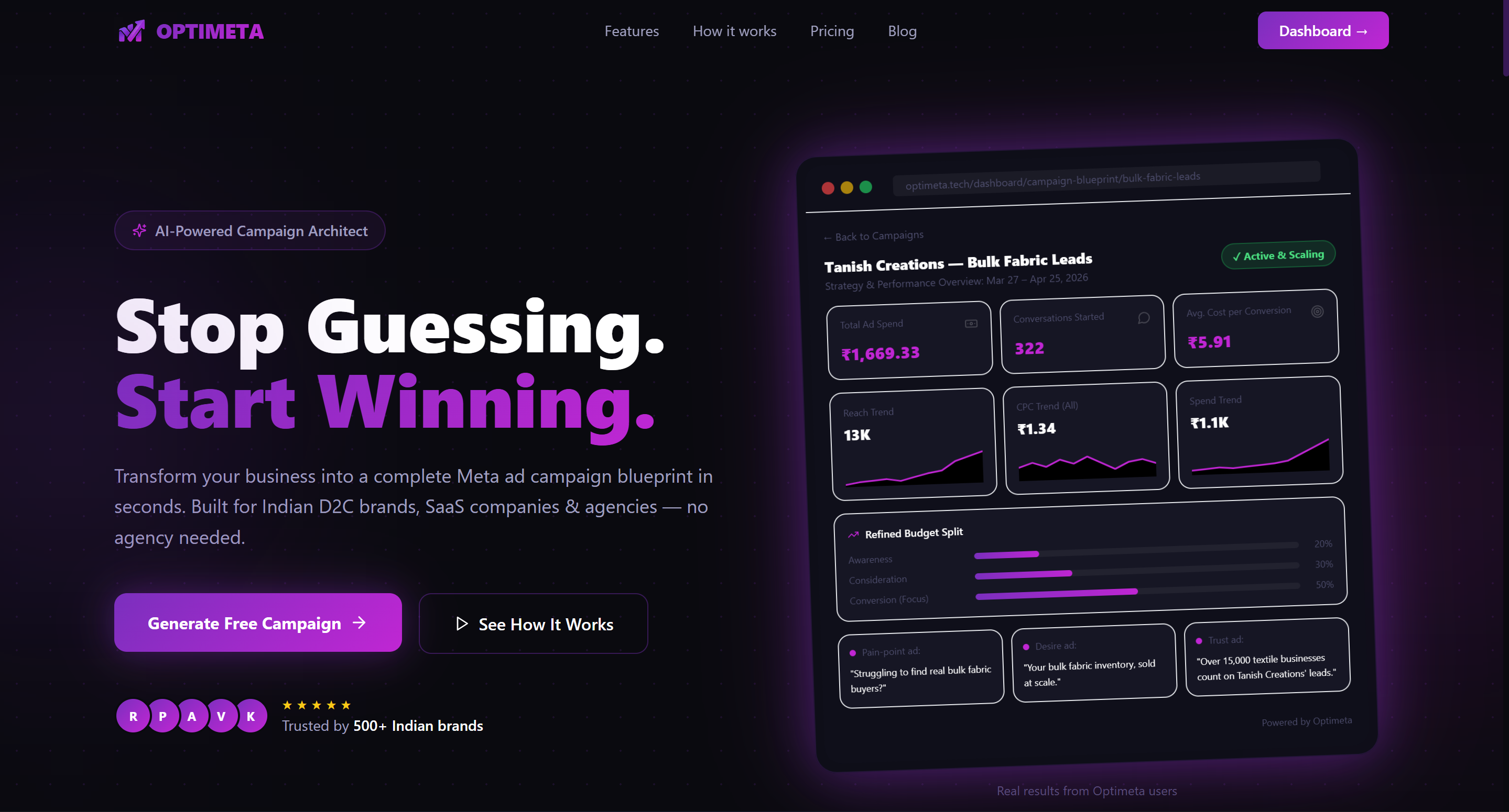Optimeta screenshot