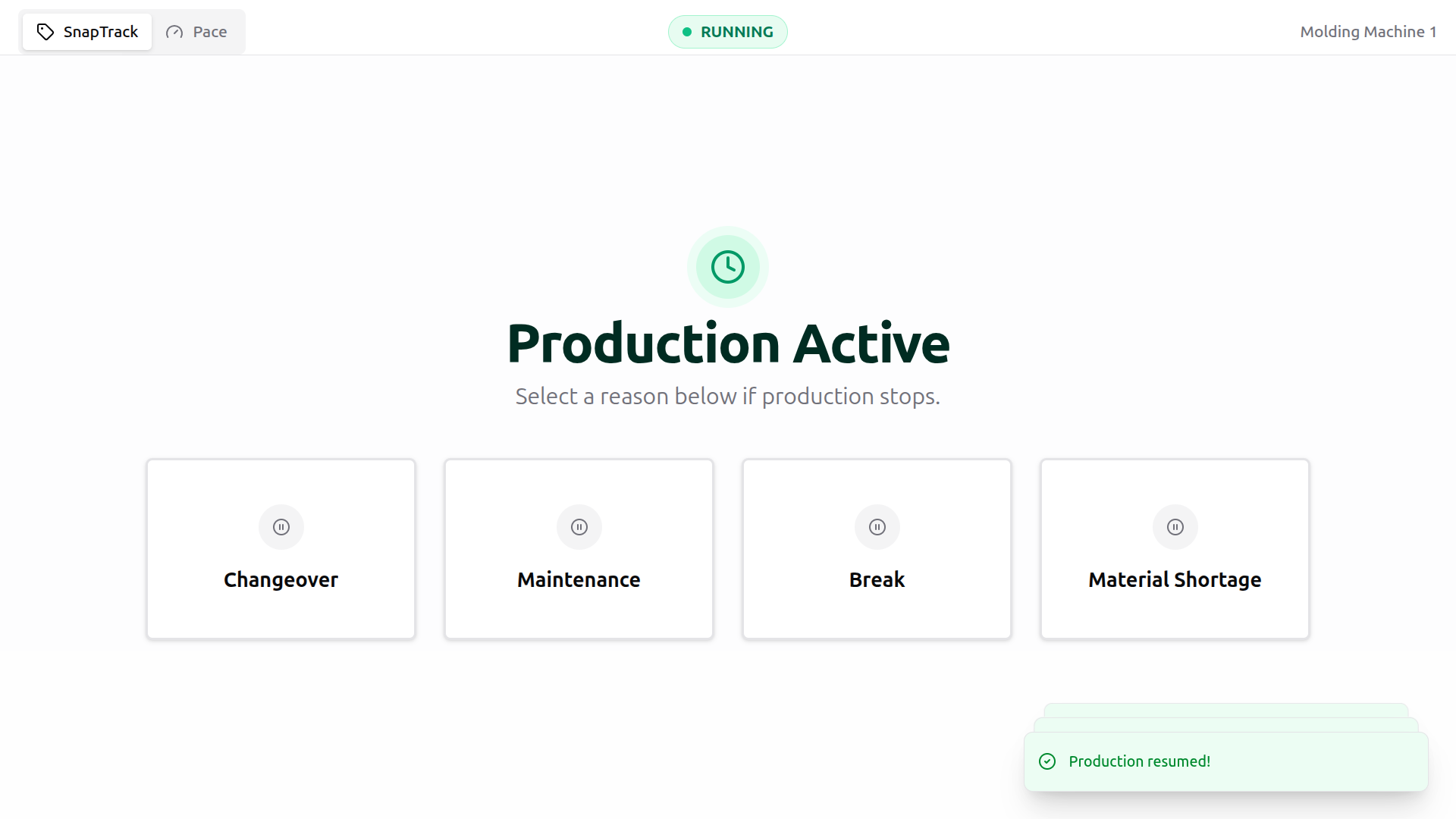 MikroMES screenshot