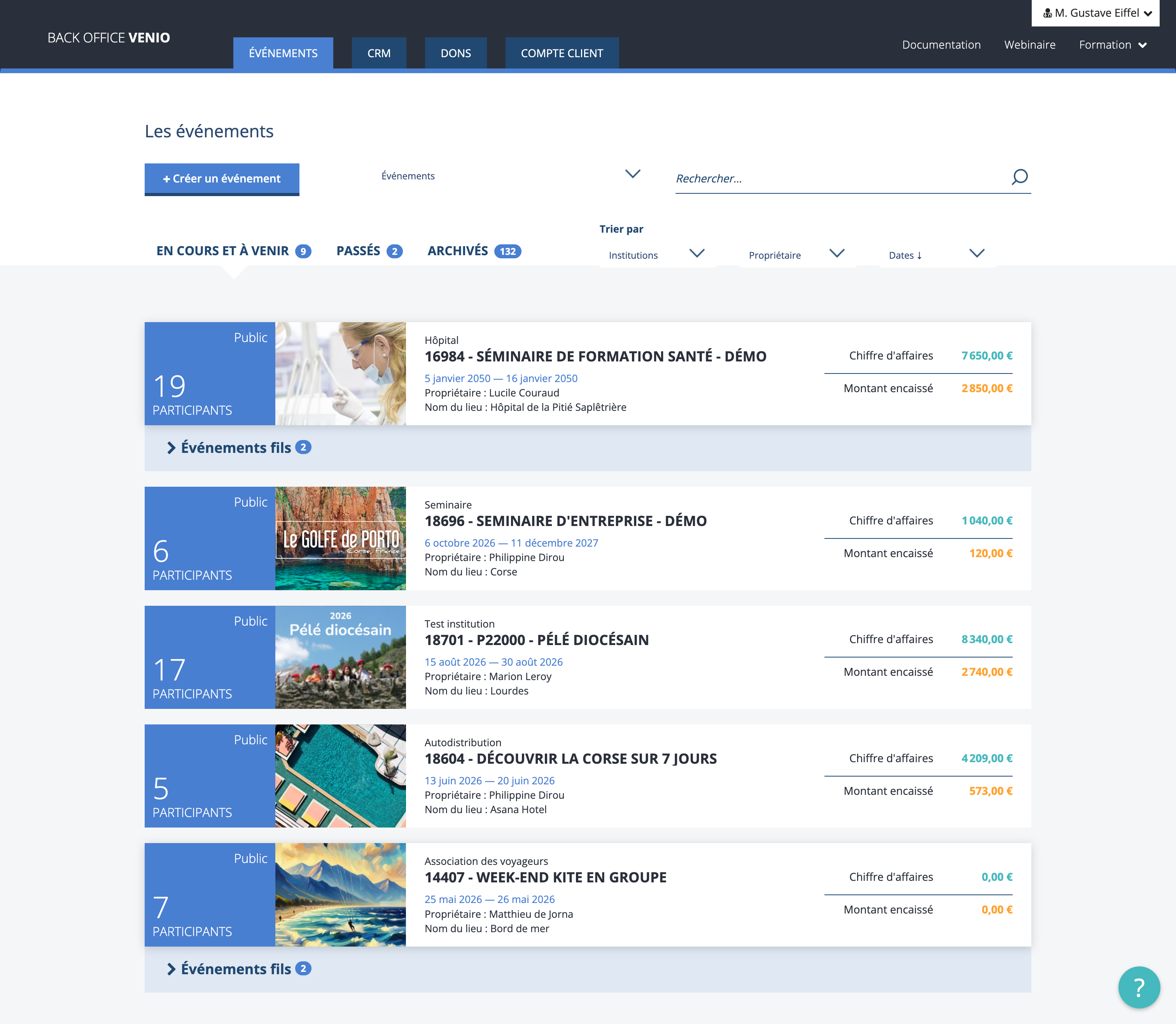 VENIO screenshot