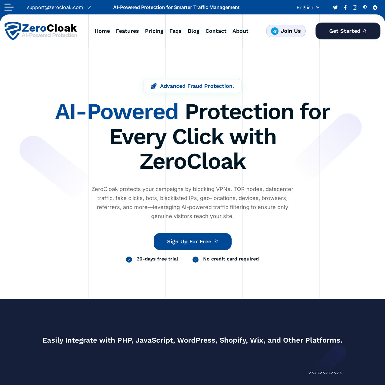 ZeroCloak screenshot
