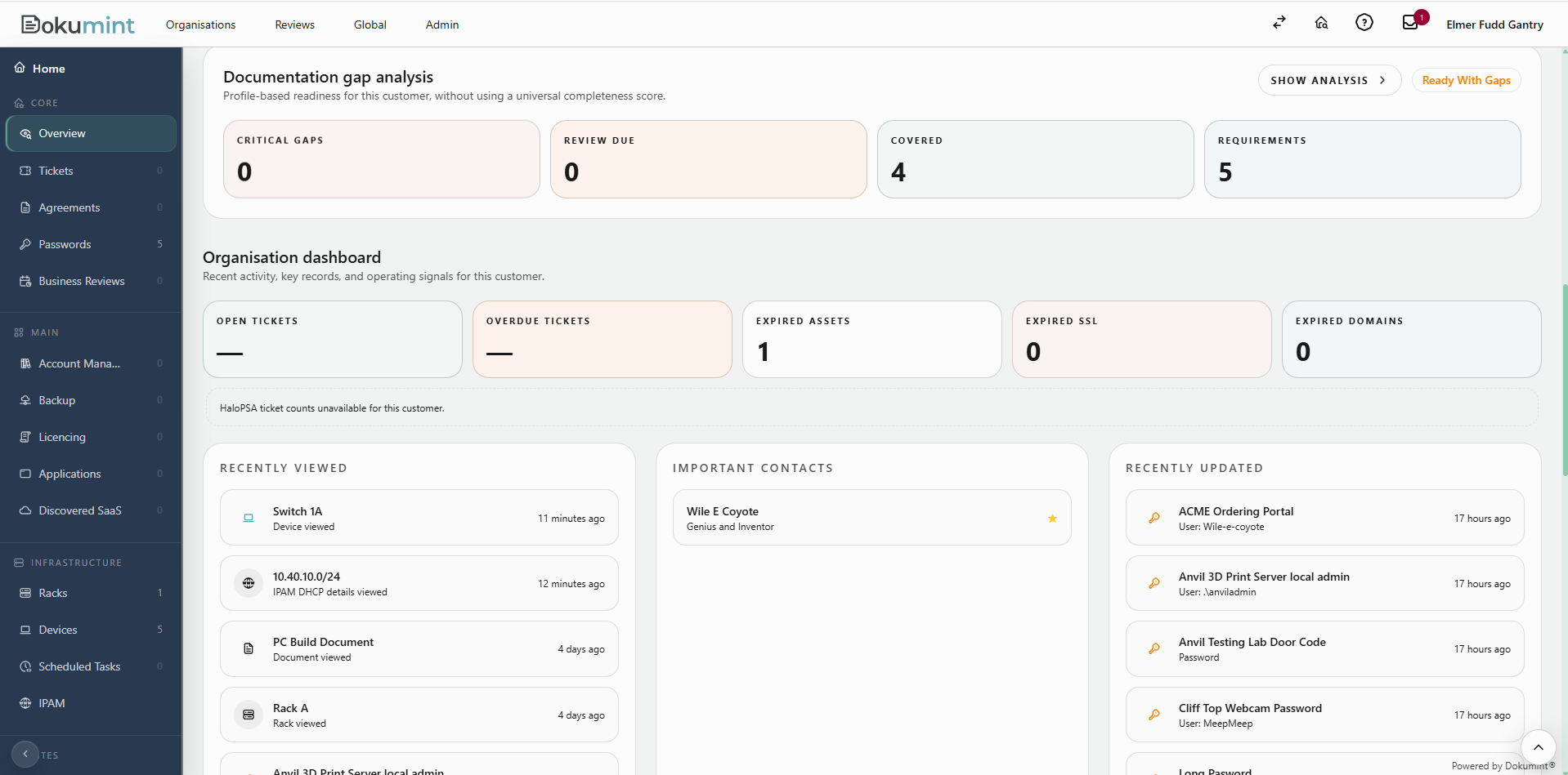 Dokumint screenshot