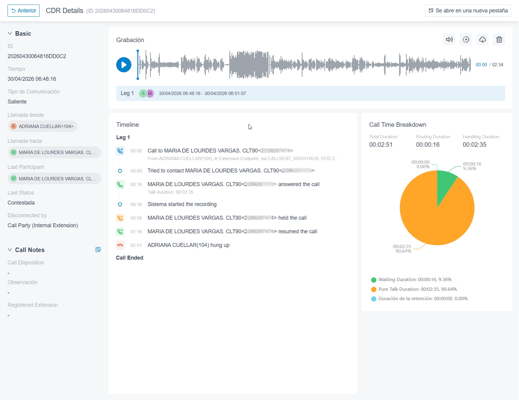 CALLBEAT screenshot