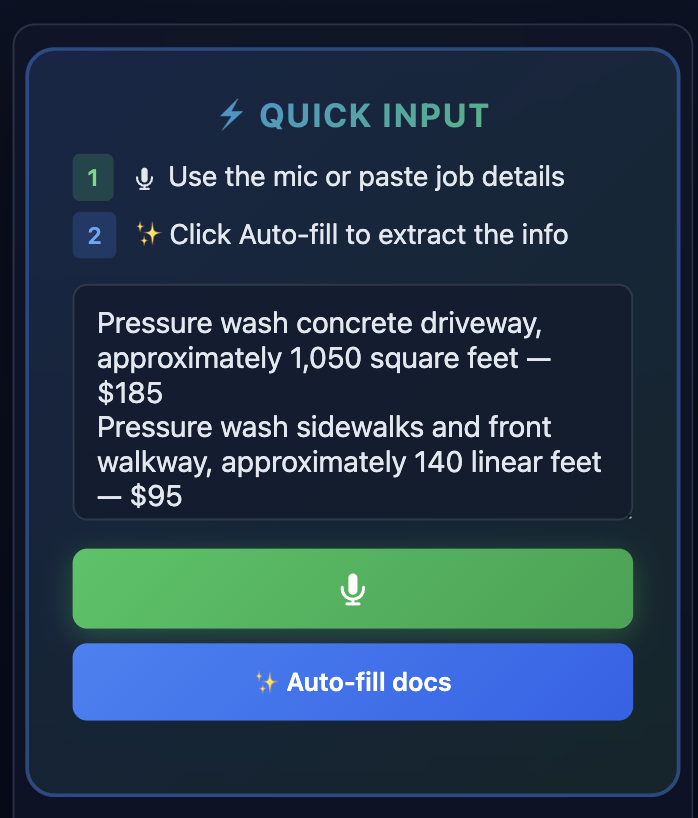 FastEstimateMaker screenshot