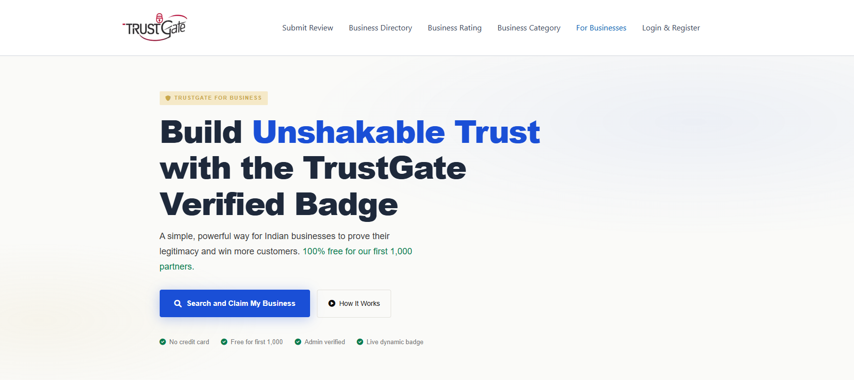 TrustGate screenshot