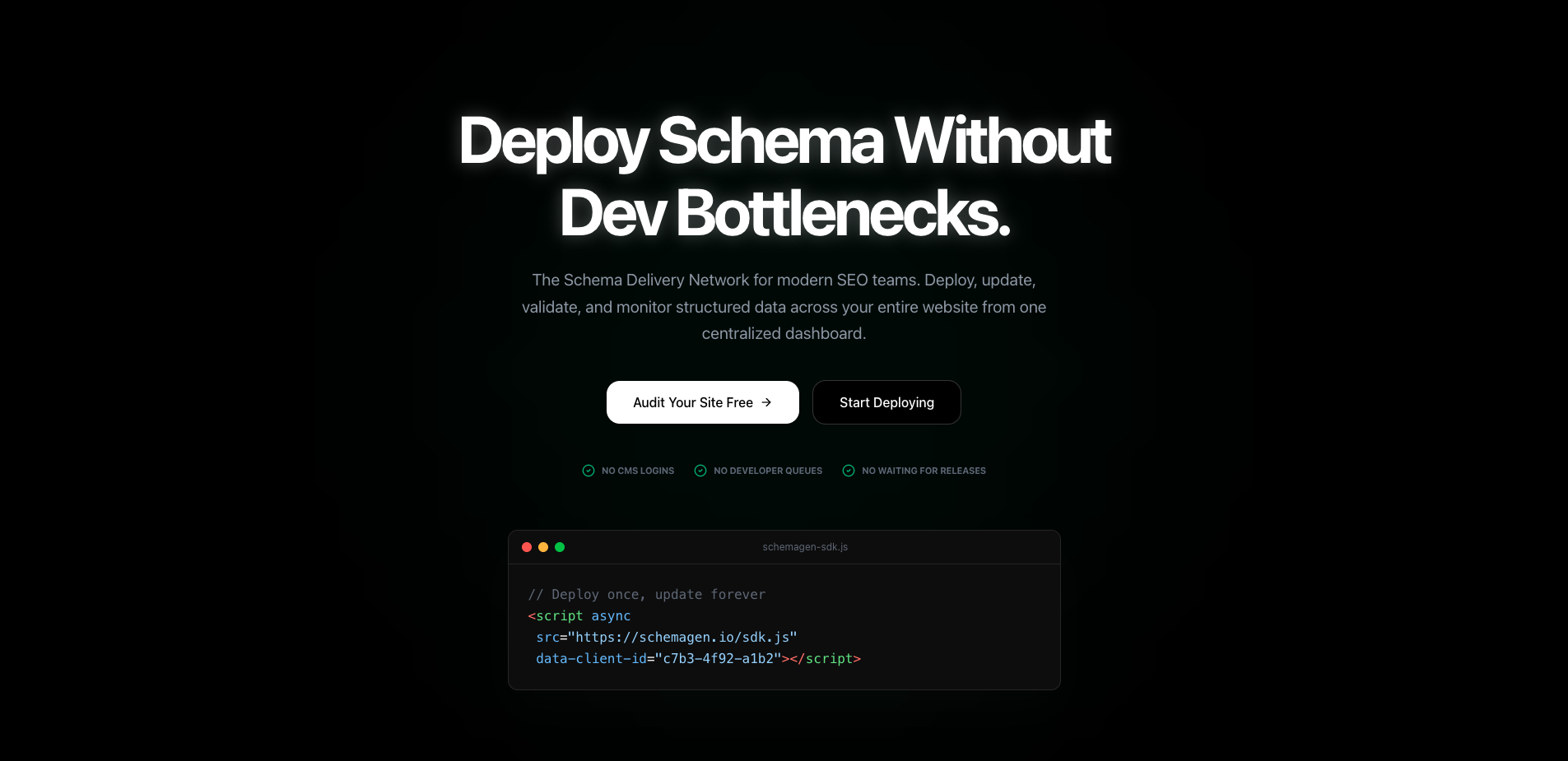 Schema Gen screenshot