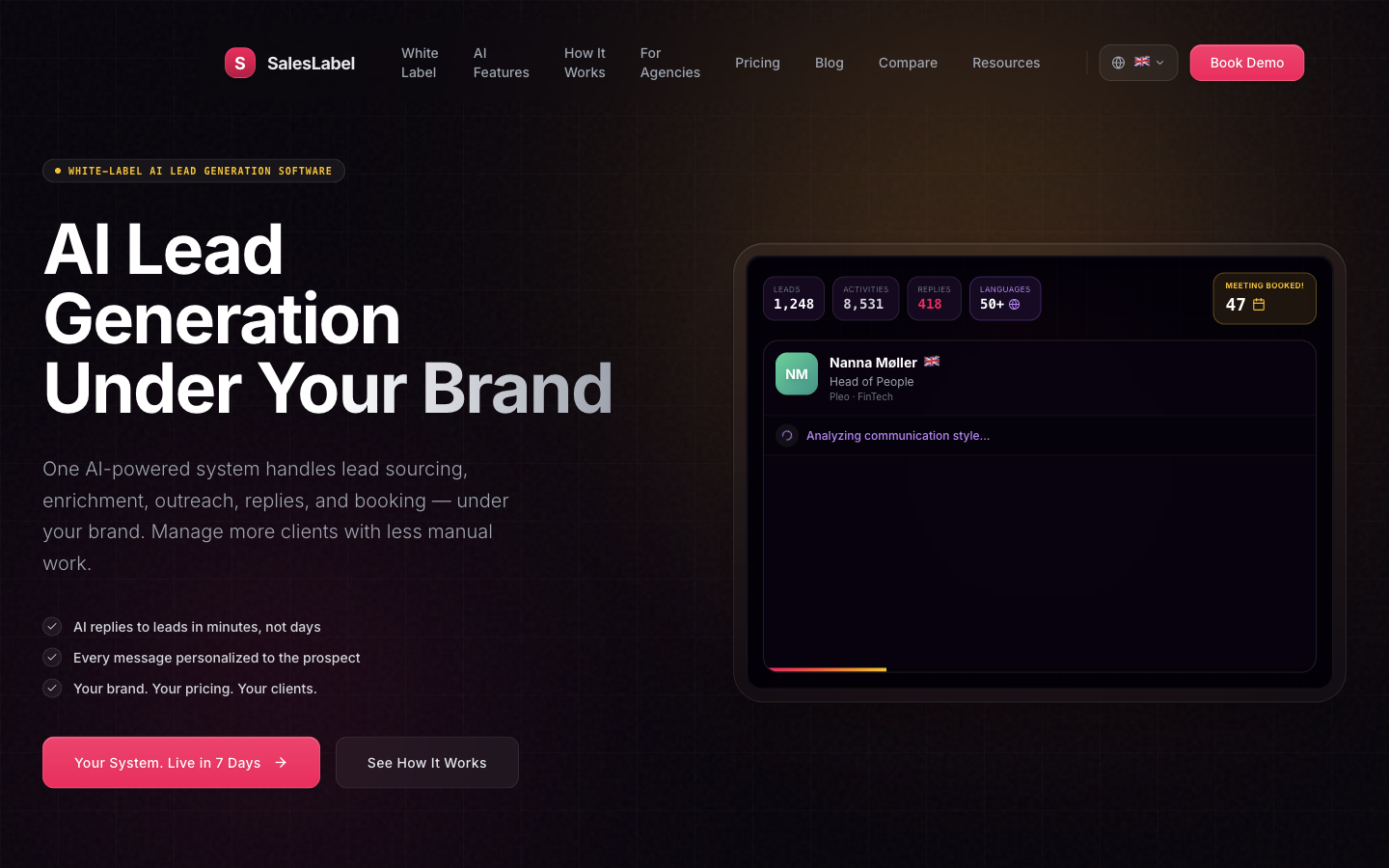 SalesLabel screenshot