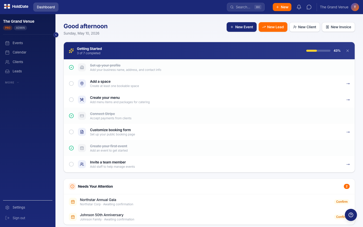 HoldDate screenshot