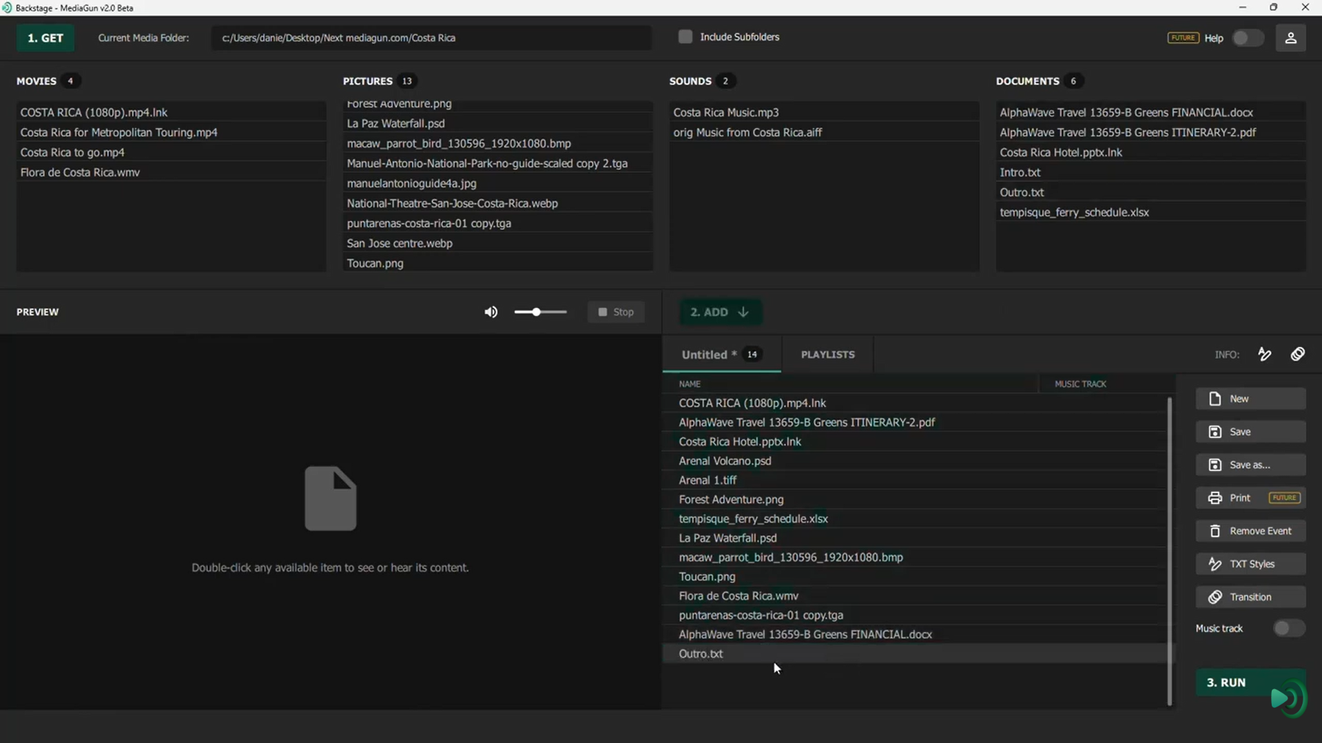 MediaGun screenshot