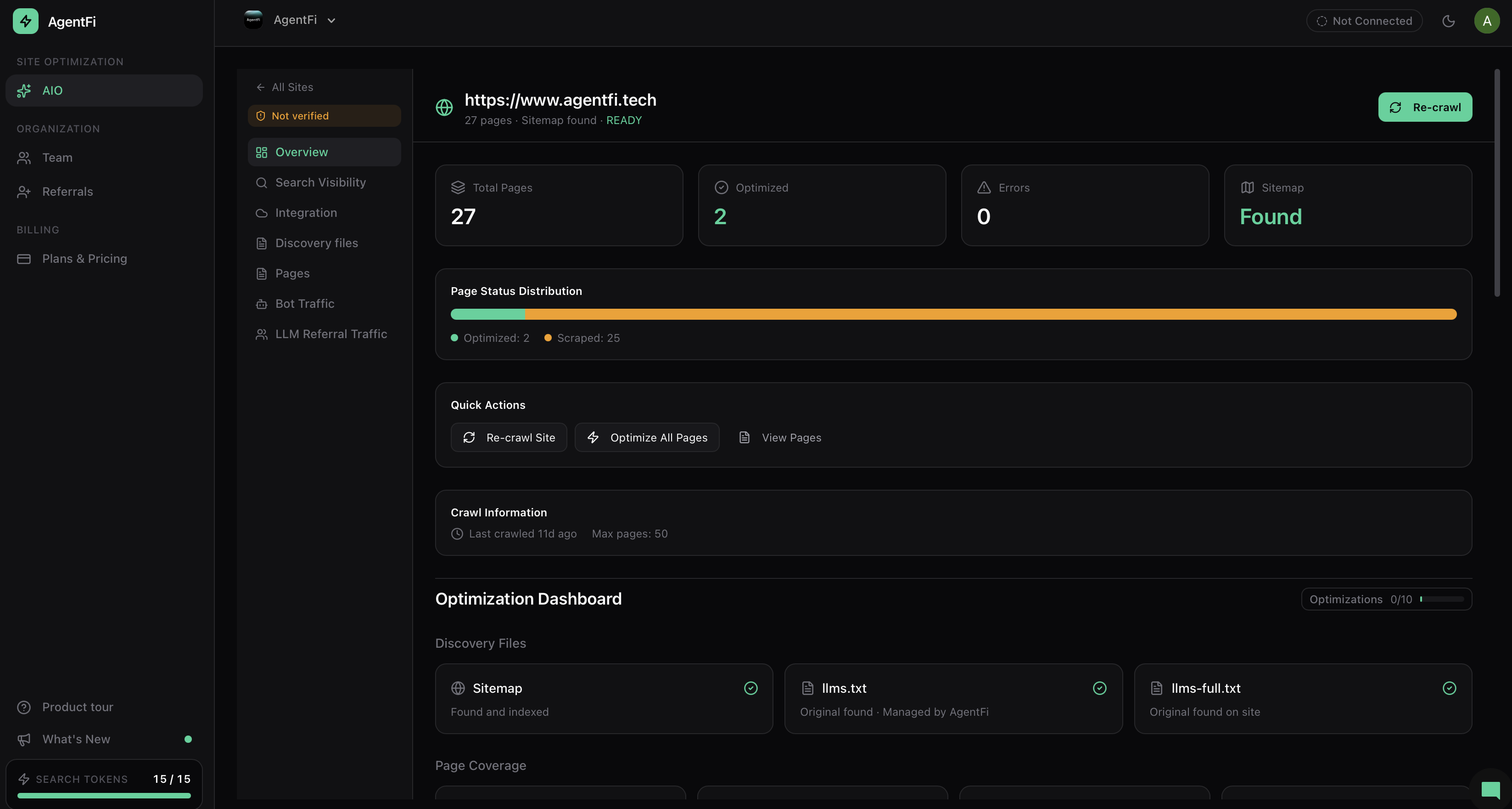 AgentFi screenshot