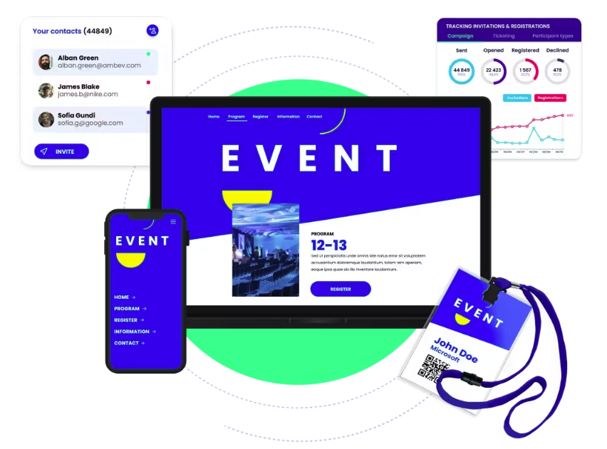 Digitevent screenshot