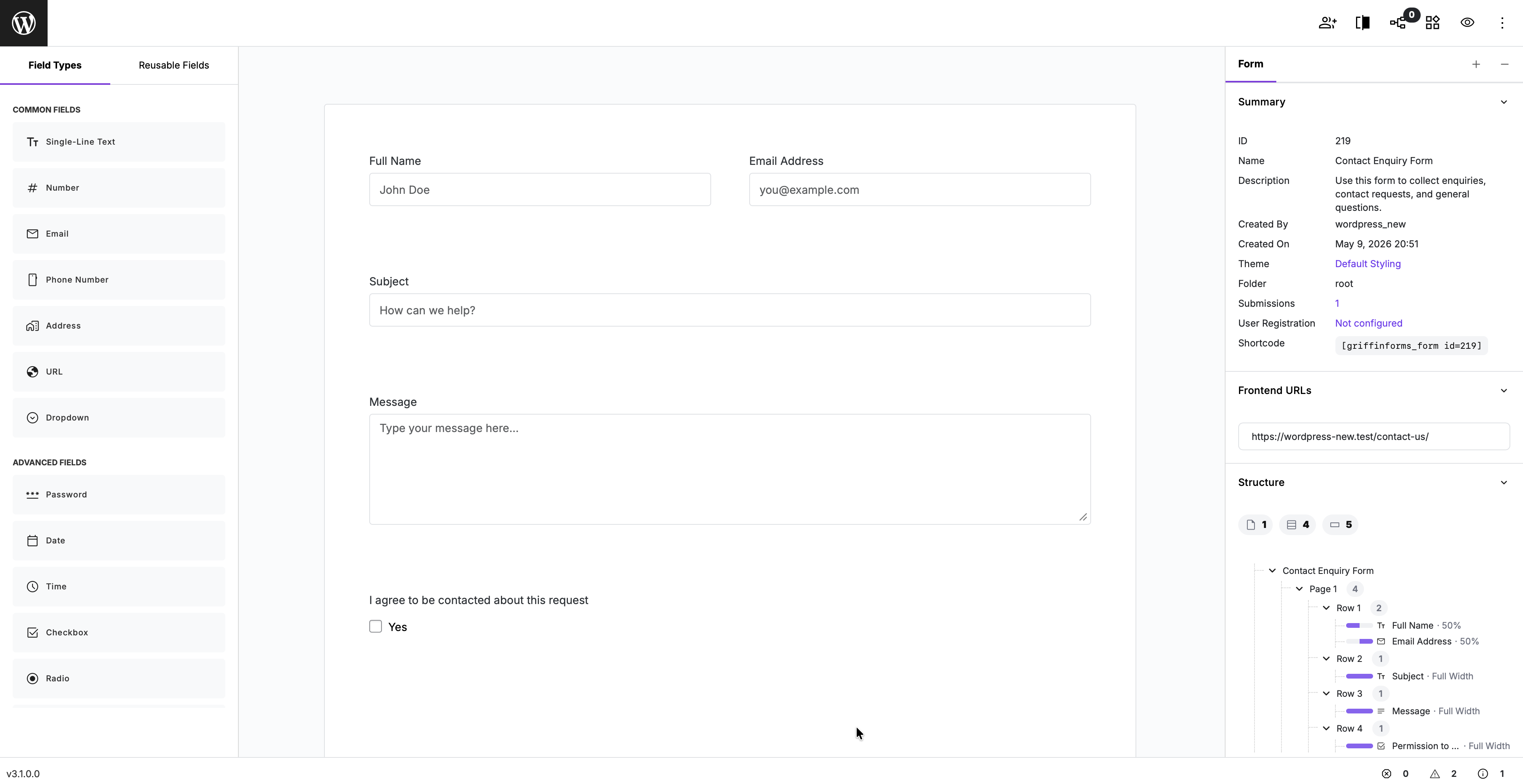 GriffinForms screenshot