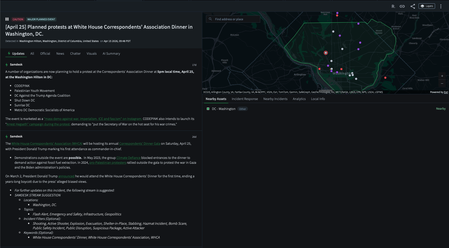 samdesk screenshot
