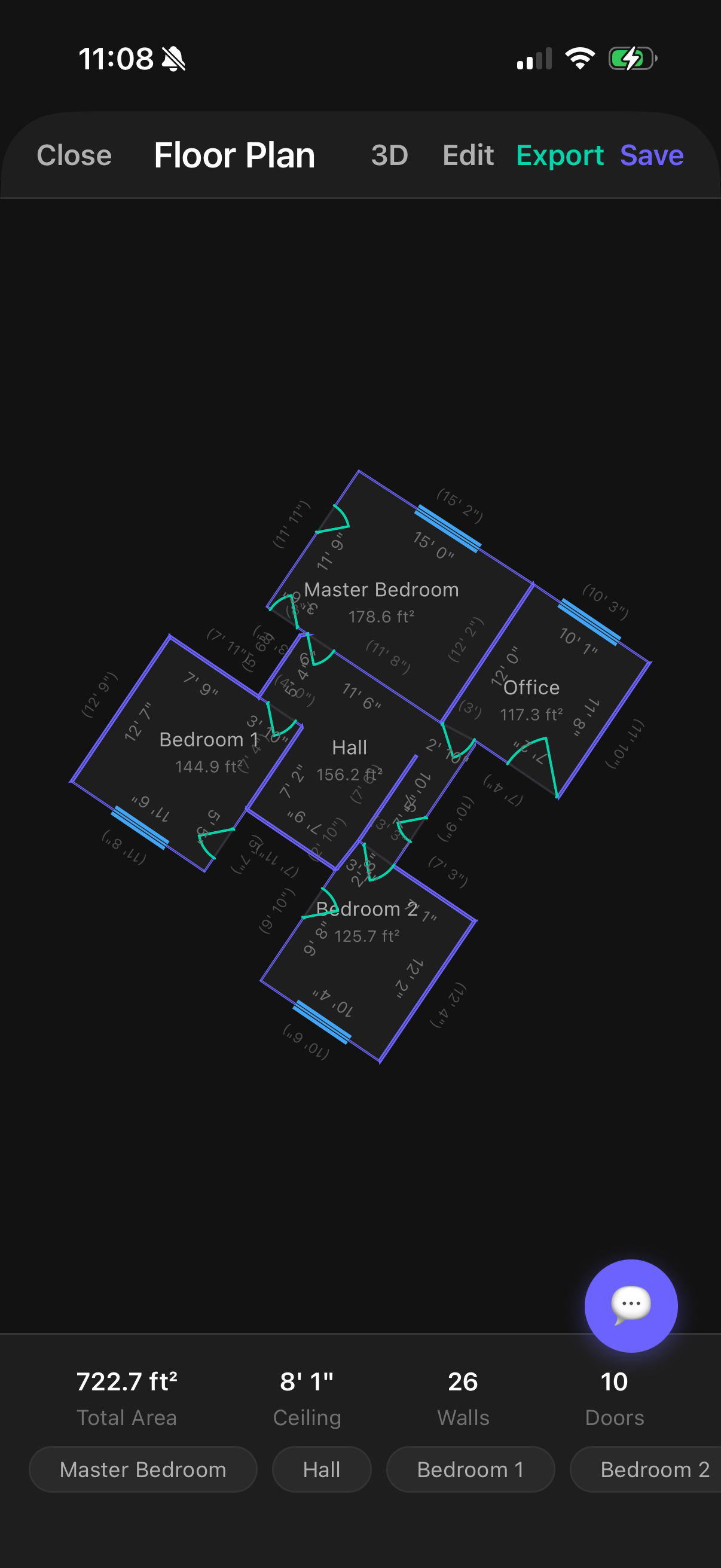 vPlan AR screenshot