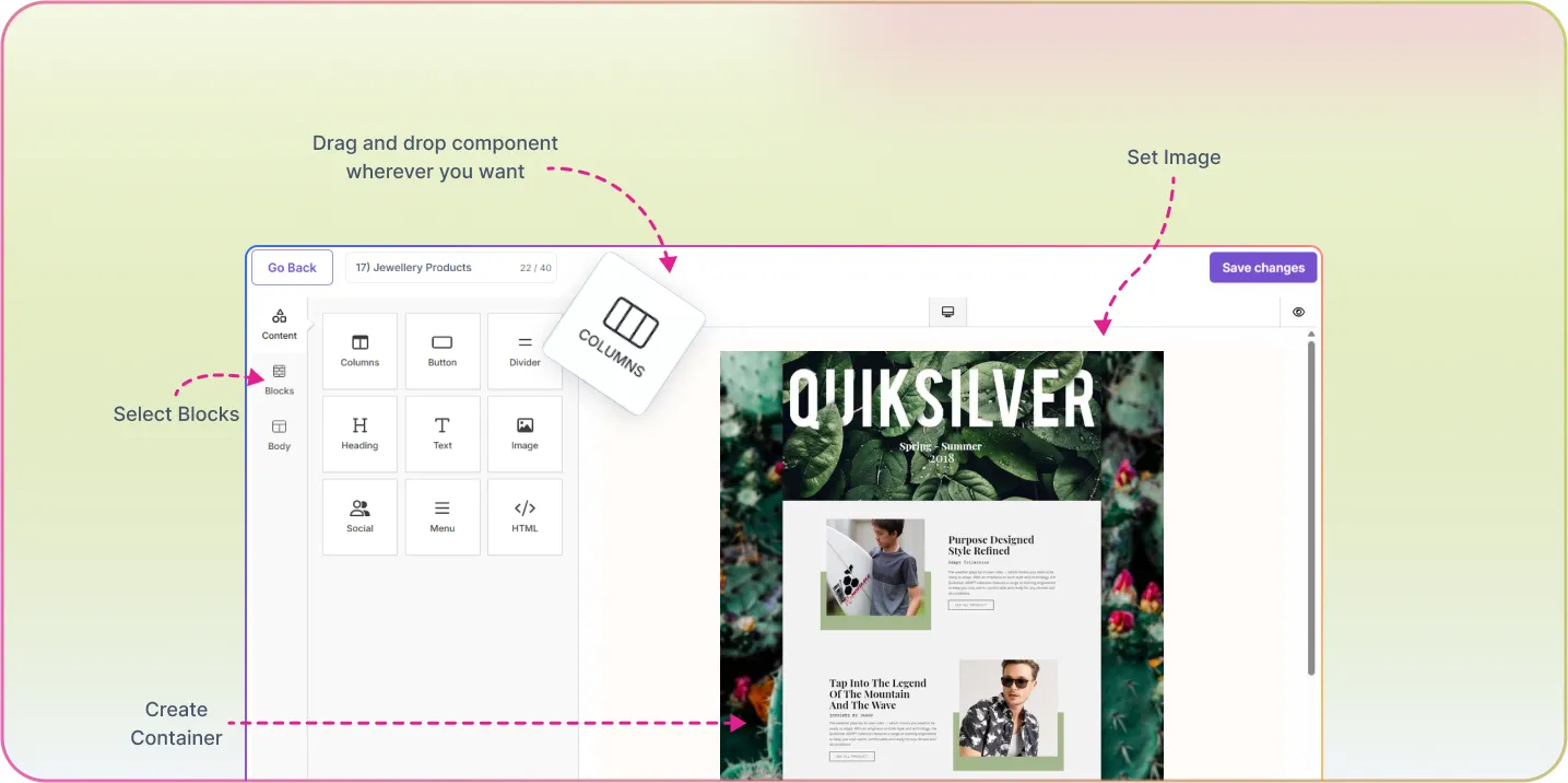Mailzzy screenshot