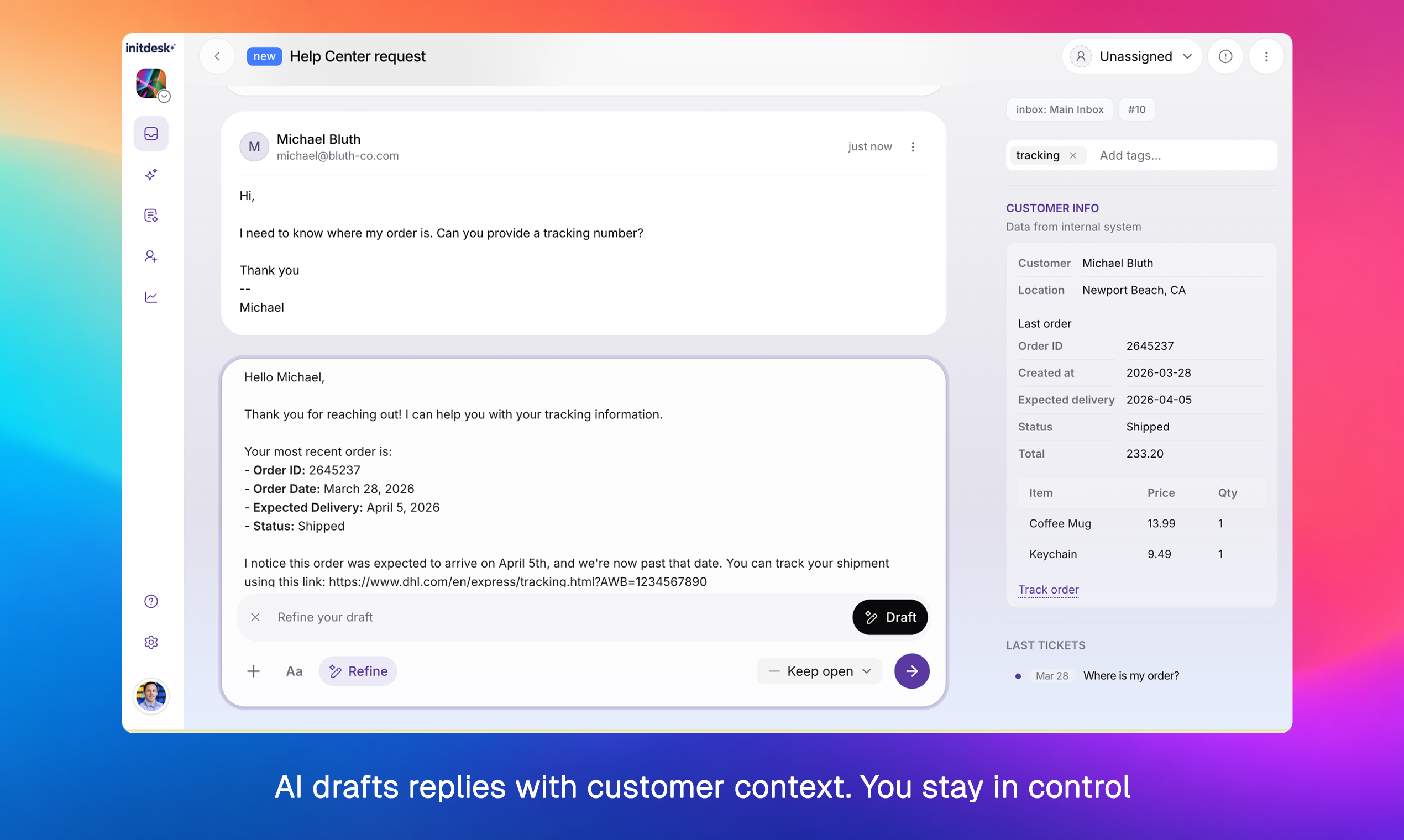 initdesk screenshot