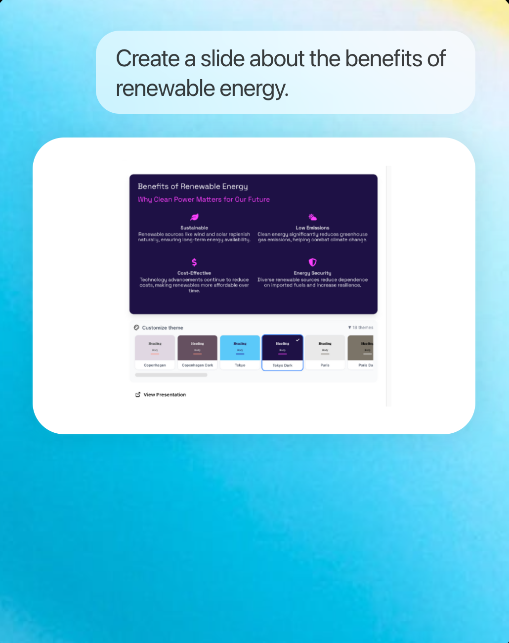 Slidesgpt screenshot