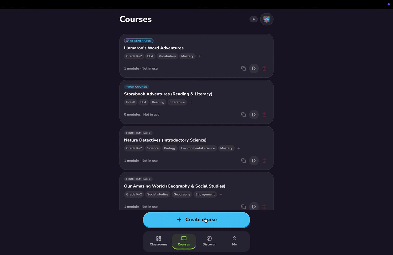 Llamaroo screenshot