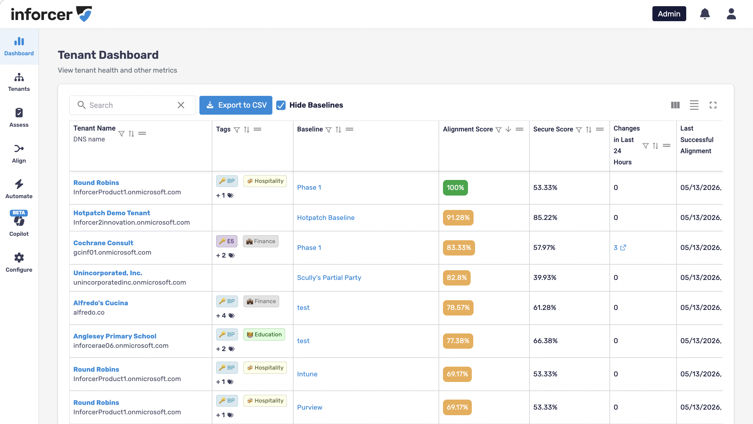 inforcer screenshot