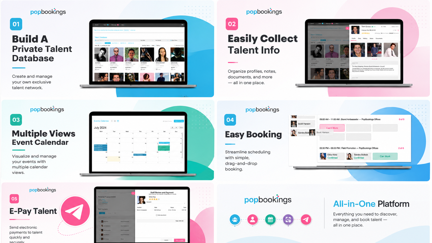 PopBookings screenshot