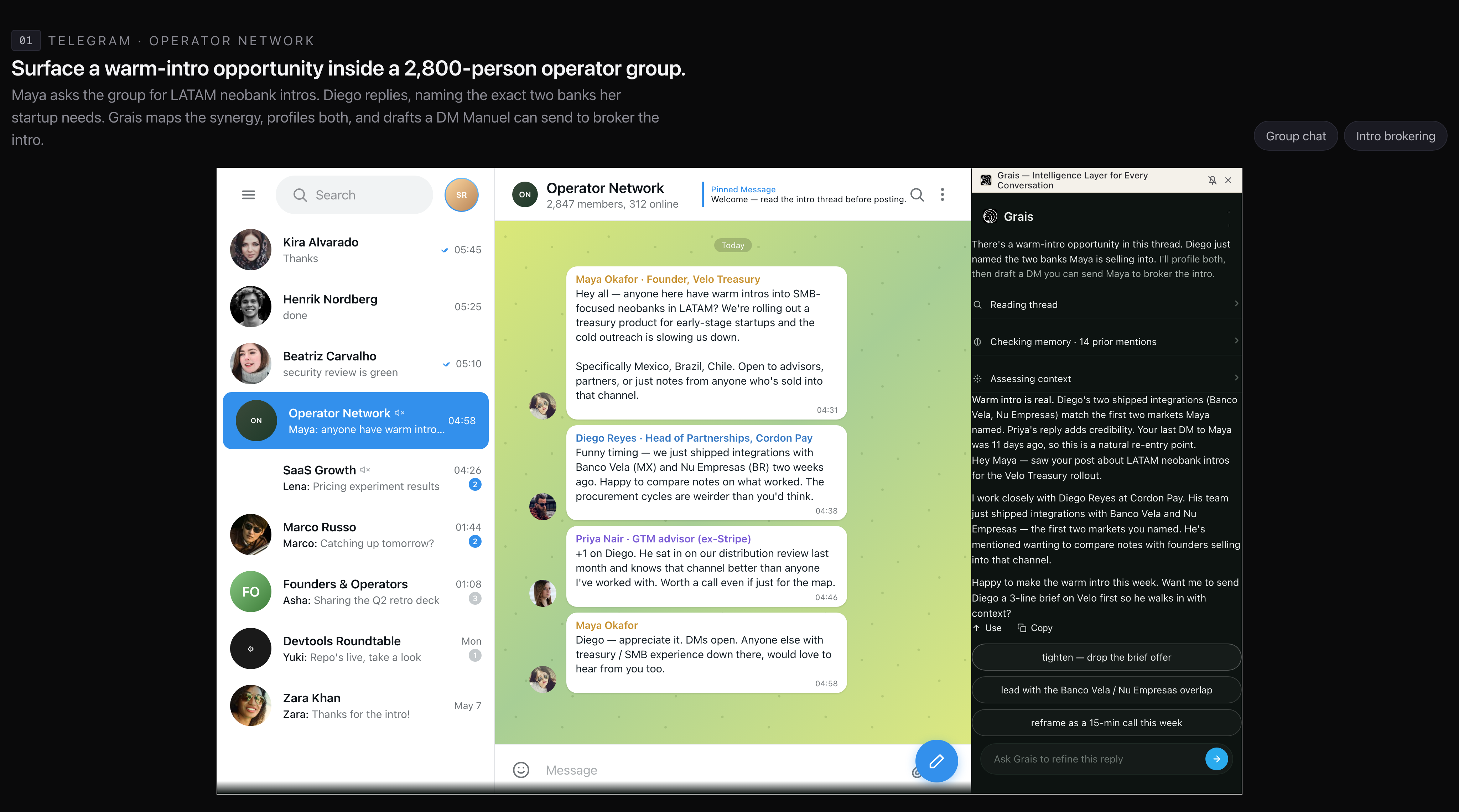 Grais AI screenshot