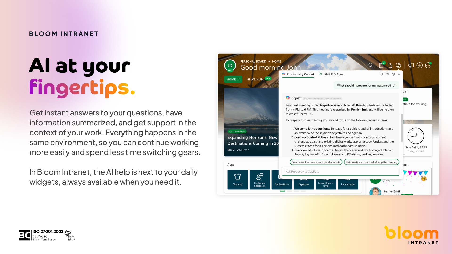 Bloom Intranet Reviews 2026: Details, Pricing, & Features | G2