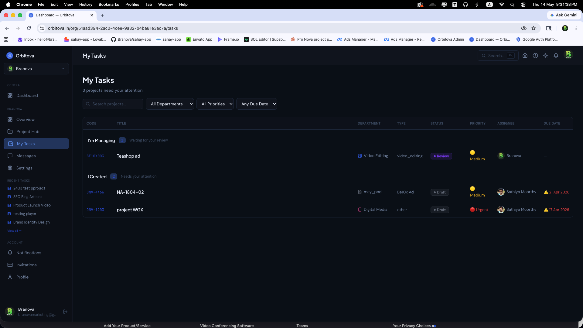 Orbitova screenshot
