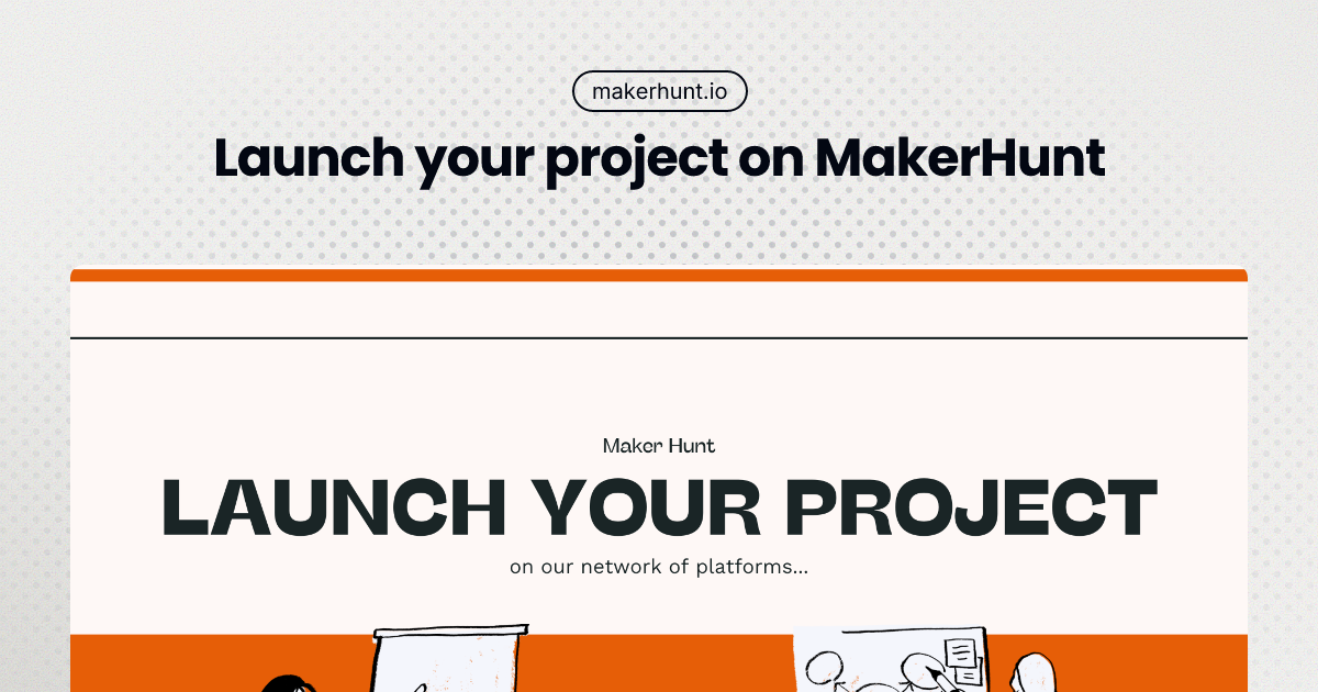 Makerhunt screenshot