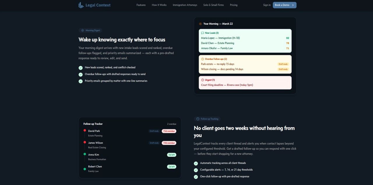 Legalcontext screenshot
