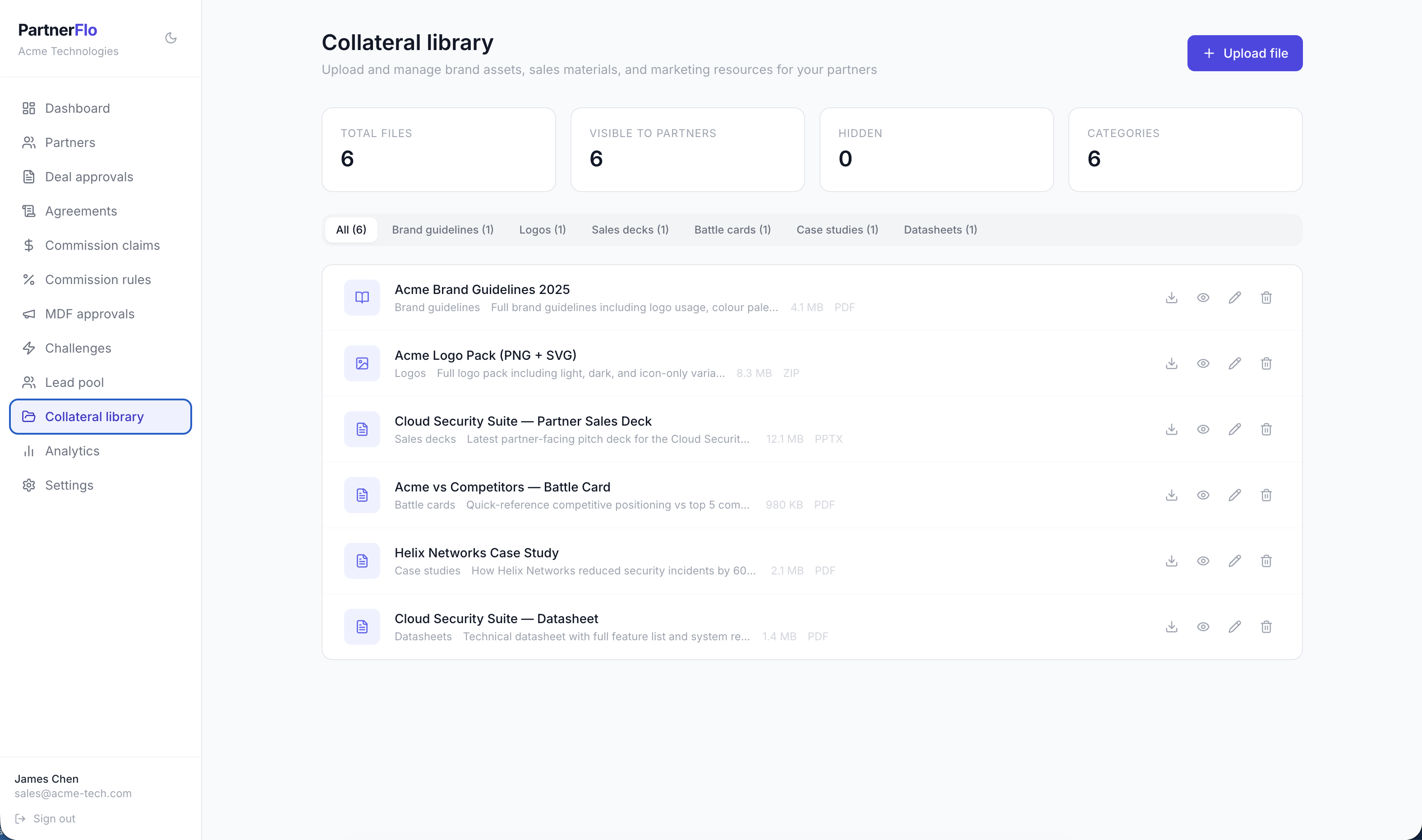 PartnerFlo screenshot