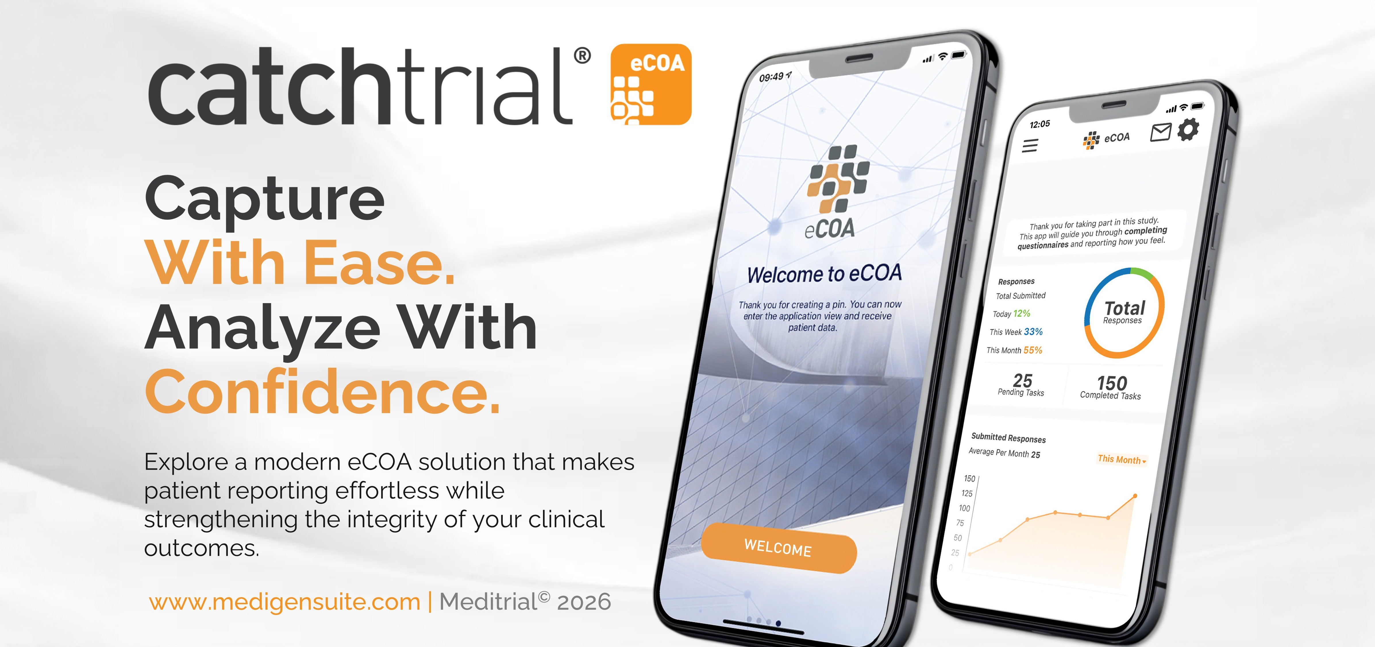 Catchtrial ePRO/eCOA screenshot